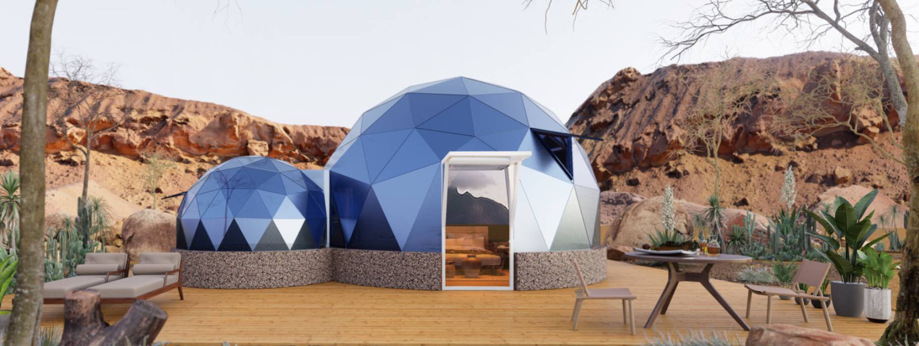 景谷球形智能光伏玻璃星空房